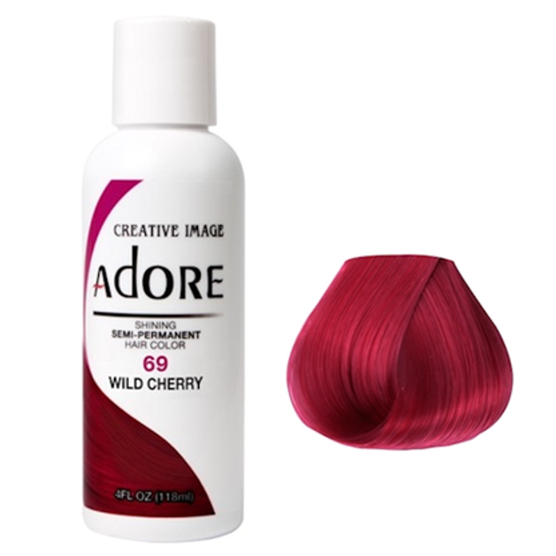 Adore Semi Permanent Hair Colour Wild Cherry 118ml